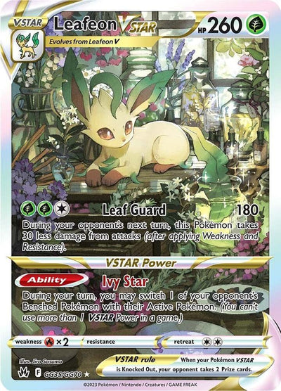 Leafeon VSTAR GG35/GG70 - SWSH: Crown Zenith