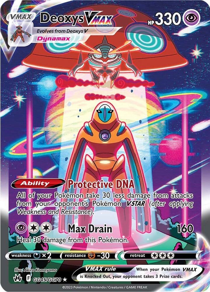 Deoxys VMAX GG45/GG70 - SWSH: Crown Zenith