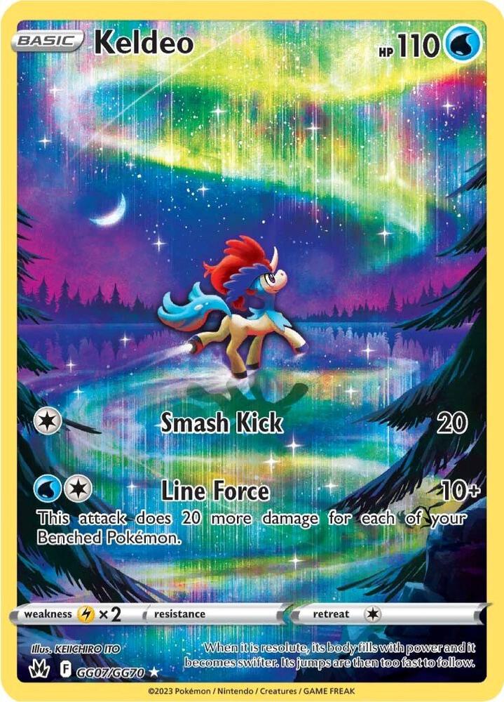 Keldeo GG07/GG70 - SWSH: Crown Zenith