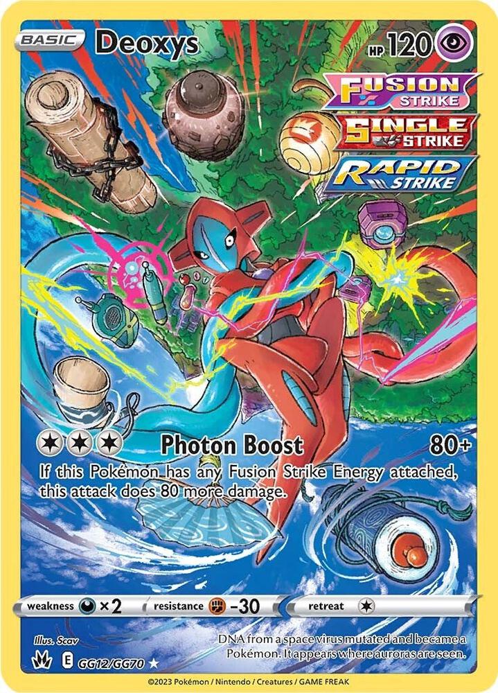 Deoxys GG12/GG70 - SWSH: Crown Zenith