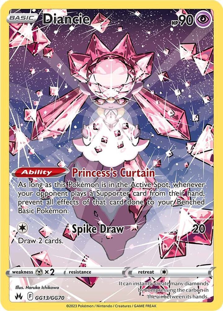 Diancie GG13/GG70 - SWSH: Crown Zenith