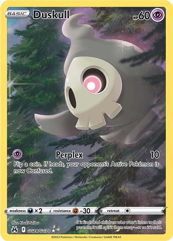 Duskull GG28/GG70 - SWSH: Crown Zenith