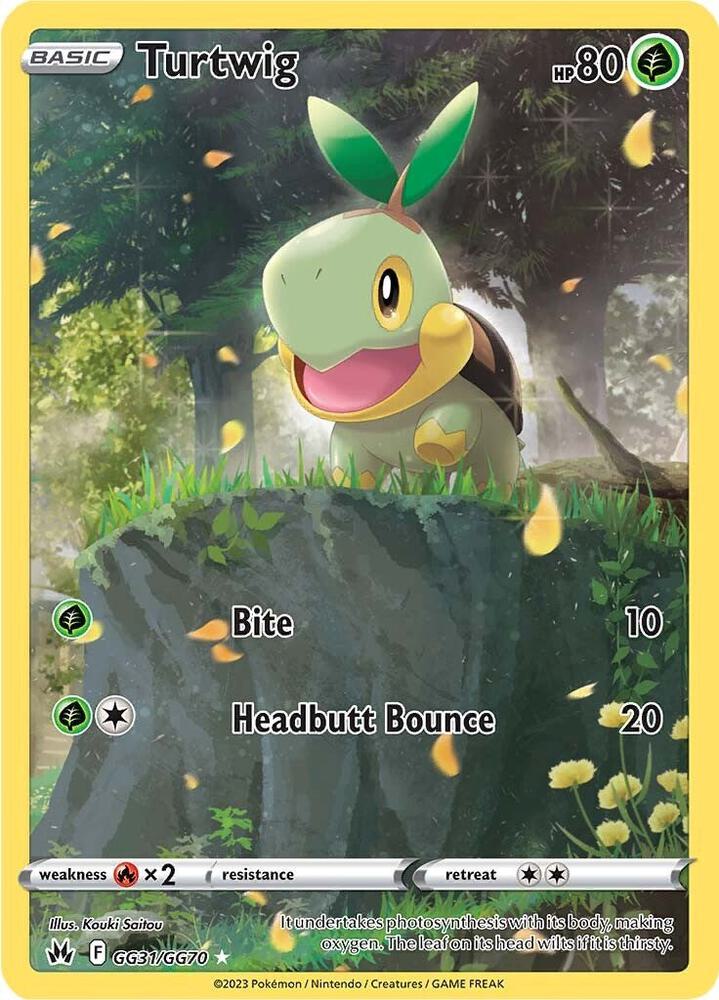 Turtwig GG31/GG70 - SWSH: Crown Zenith
