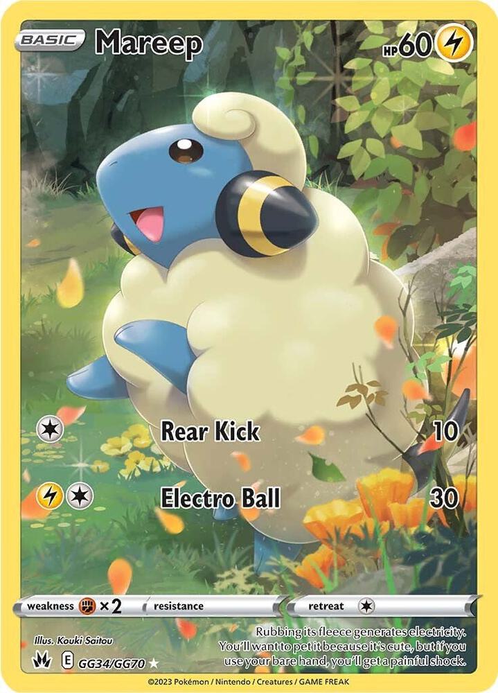 Mareep GG34/GG70 - SWSH: Crown Zenith