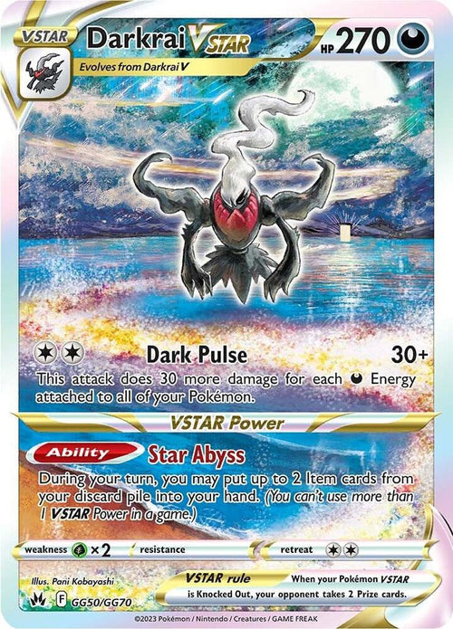 Darkrai VSTAR GG50/GG70 - SWSH: Crown Zenith