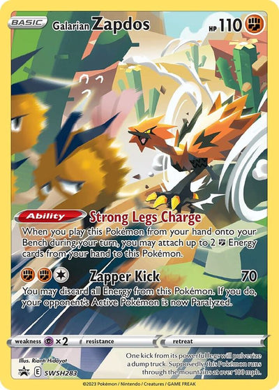 Galarian Zapdos - Sword & Shield Promo