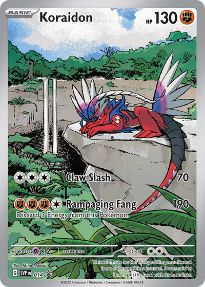 Koraidon 014 - SV Scarlet & Violet Promo Card