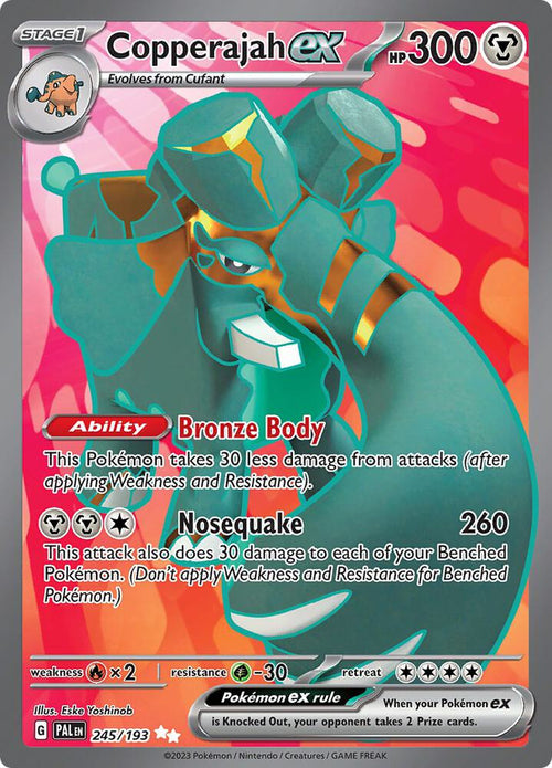 Copperajah ex 245/193 - Paldea Evolved FFull Art
