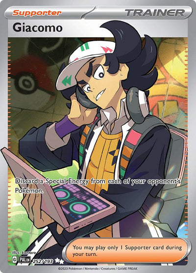 Giacomo 252/193 - Paldea Evolved Full Art
