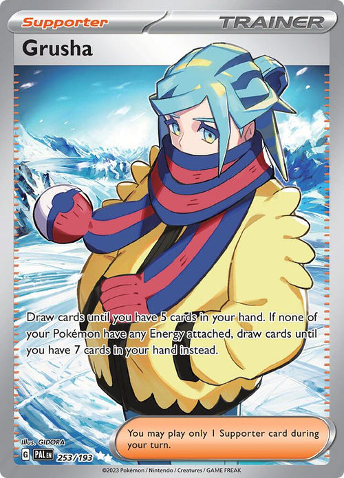 Grusha 253/193 - Paldea Evolved Full Art