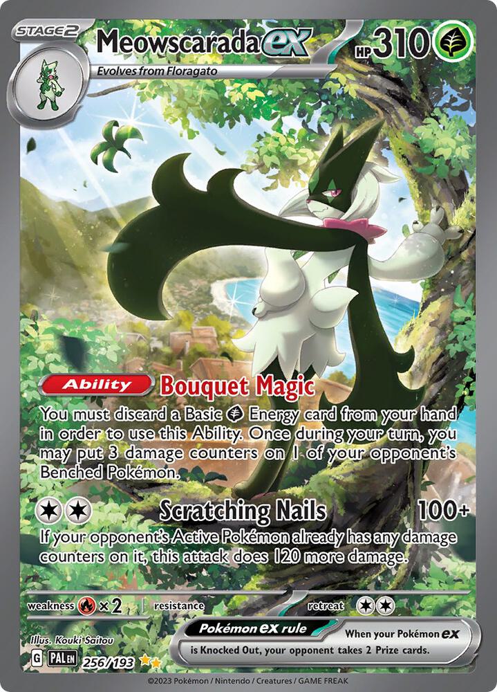 Meowscarada ex 256/193 - SV: Paldea Evolved