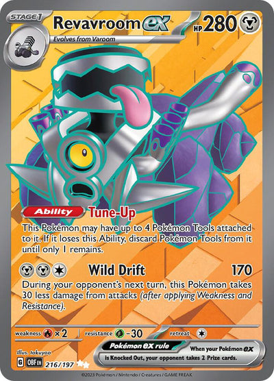 Revavroom ex 216/197 - Obsidian Flames Full Art