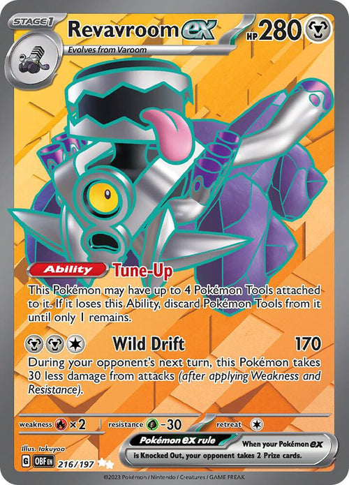 Revavroom ex 216/197 - Obsidian Flames Full Art