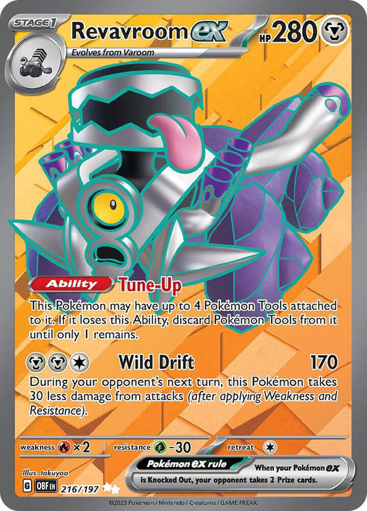 Revavroom ex 216/197 - Obsidian Flames Full Art