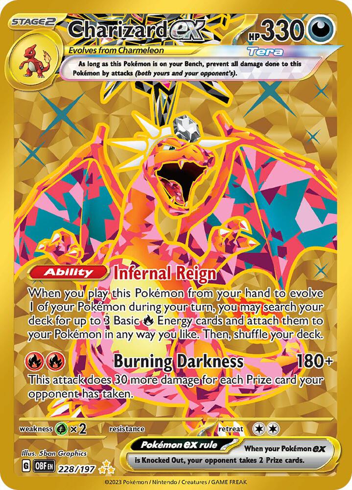 Charizard EX 228/197 - SV03 Obsidian Flames