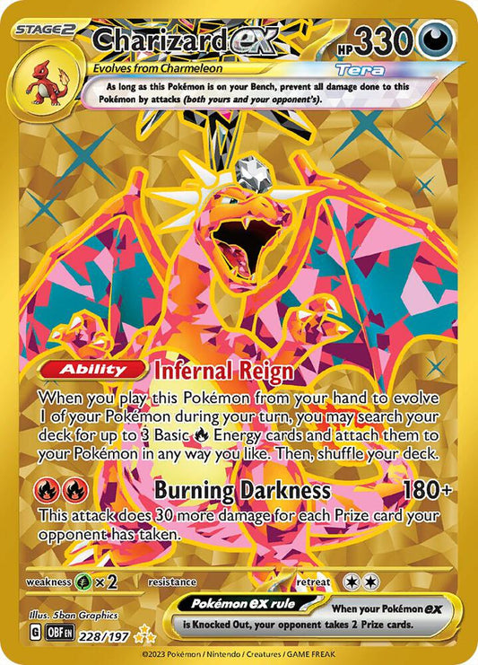 Charizard EX 228/197 - SV03 Obsidian Flames