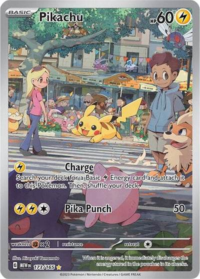 Pikachu 173/165 - Scarlet & Violet 151