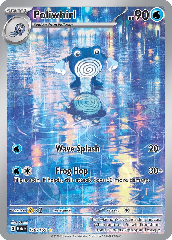 Poliwhirl 176/165 - SV Scarlet & Violet 151