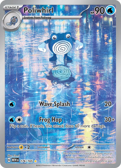 Poliwhirl 176/165 - SV Scarlet & Violet 151