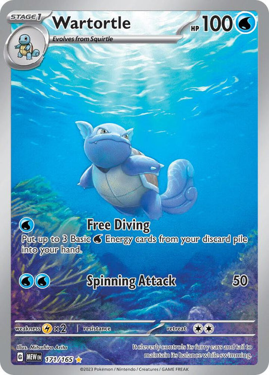 Wartortle 171/165 - SV Scarlet & Violet 151