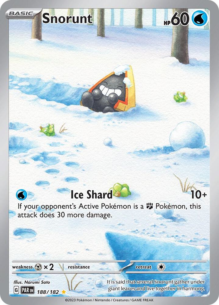 Snorunt 188/182 - Paradox Rift
