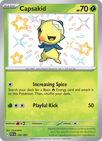 Capsakid 106/091 - Paldean Fates