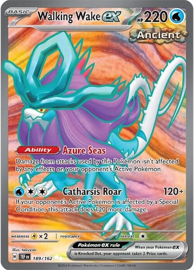 Walking Wake ex 189/162 - Temporal Forces Full Art
