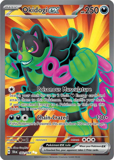 Okidogi EX 082/064 - SV Shrouded Fable Full Art