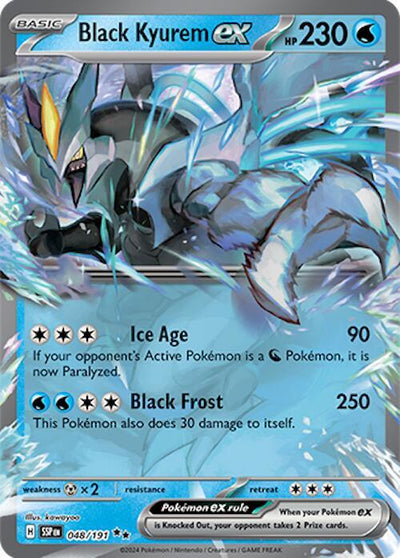Black Kyurem EX 048/191 - SV08 Surging Sparks