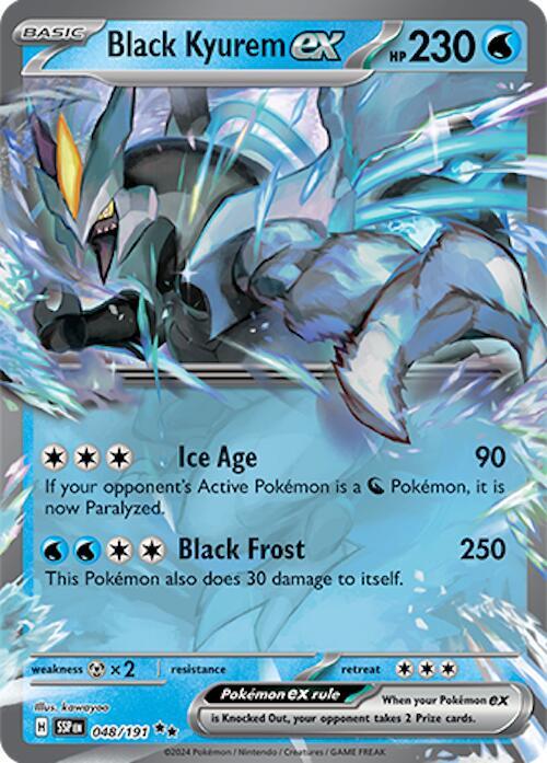 Black Kyurem EX 048/191 - SV08 Surging Sparks