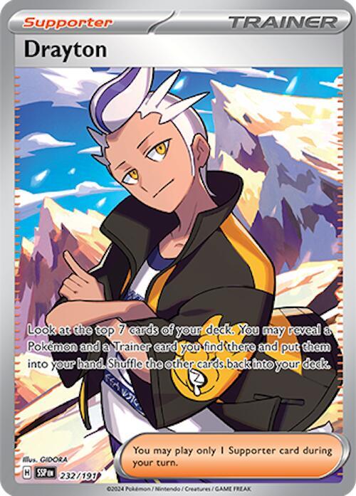 Drayton 232/191 - SV Surging Sparks Full Art