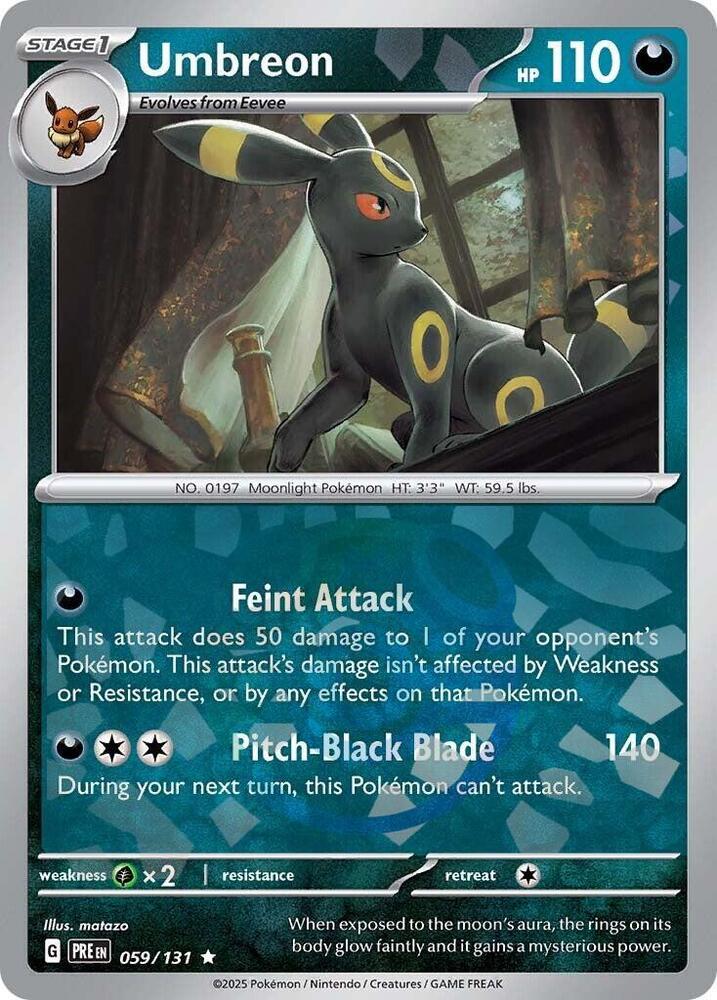 Umbreon 059/131 Master Ball Pattern - SV Prismatic Evolutions