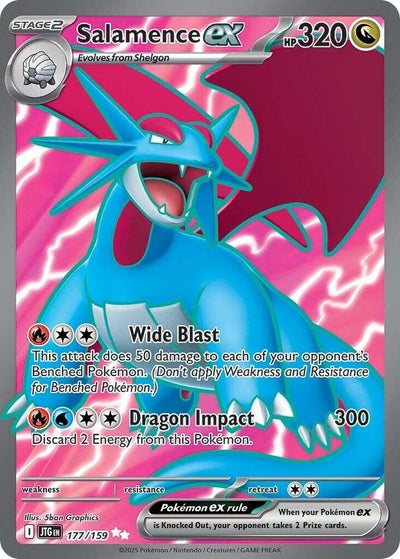 Salamence EX 177/159 - SV09 Journey Together