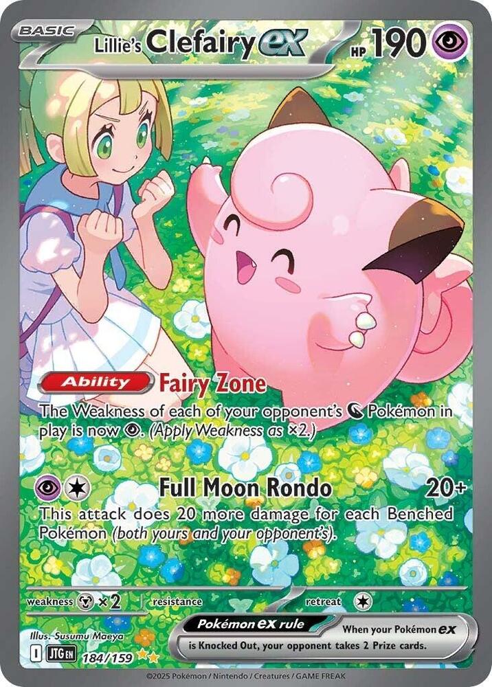 Lillie's Clefairy ex 184/159 - SV: Journey Together