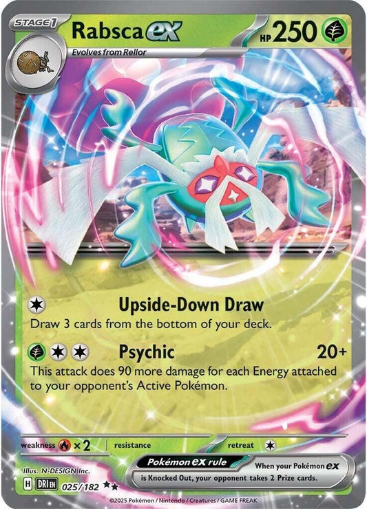 Rabsca EX 025/182 - SV10 Destined Rivals