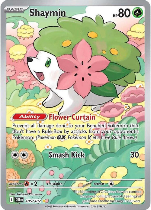 Shaymin 185/182 - SV10 Destined Rivals