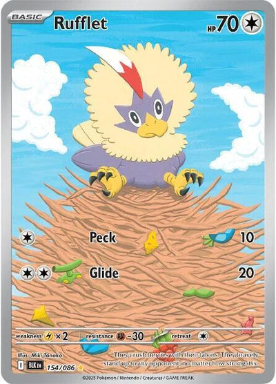 Rufflet 154/086 - SV Black Bolt