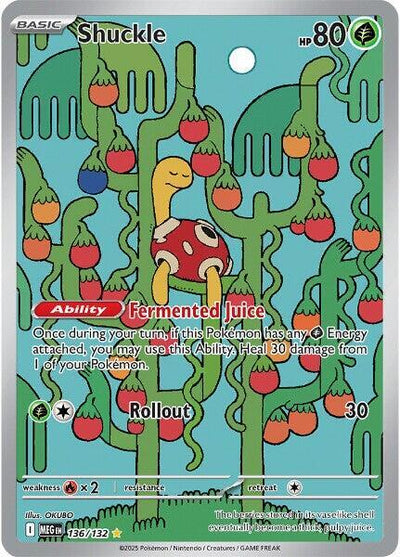 Shuckle 136/132 - ME Mega Evolution Baset Set