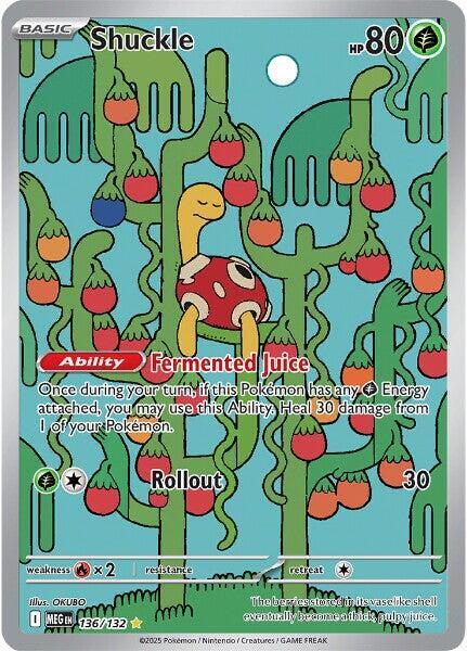 Shuckle 136/132 - ME Mega Evolution Baset Set