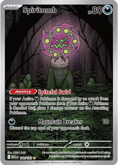 Spiritomb 148/132 - Mega Evolution Base Set