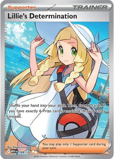 Lillie's Determination 169/132 - ME Mega Evolution Base Set