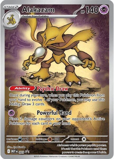 Alakazam MEP009 -  Mega Evolution Promo