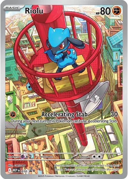Riolu  MEP010 - Mega Evolution Promo