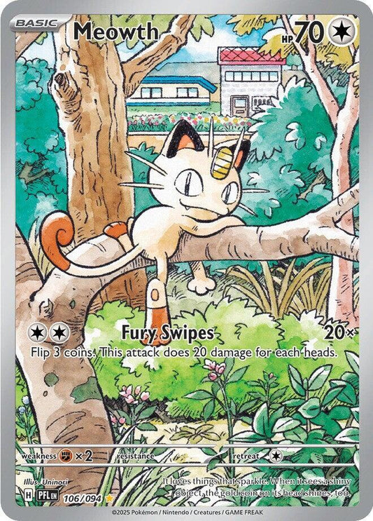 Meowth 106/094 - ME: Phantasmal Flames