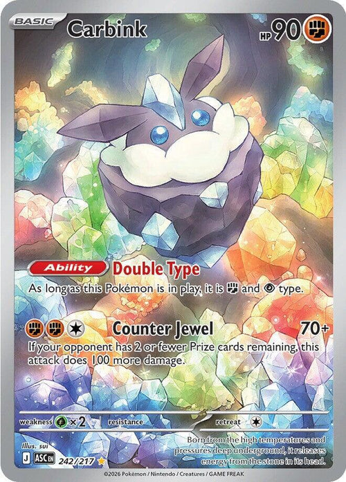 Carbink 242/217 - ME: Ascended Heroes