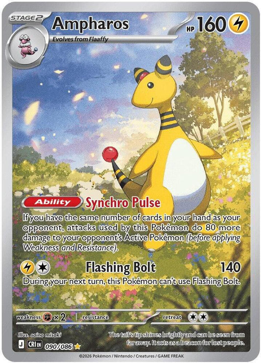 Ampharos 090/086 - ME Chaos Rising