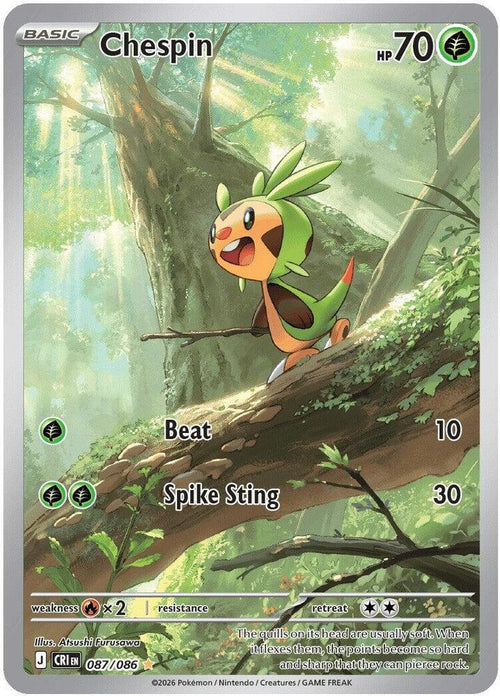Chespin 087/086 - ME: Chaos Rising