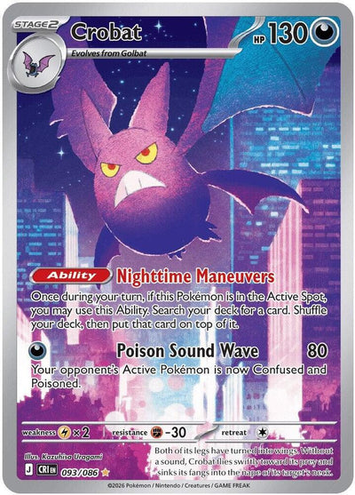Crobat 093/086 - ME Chaos Rising