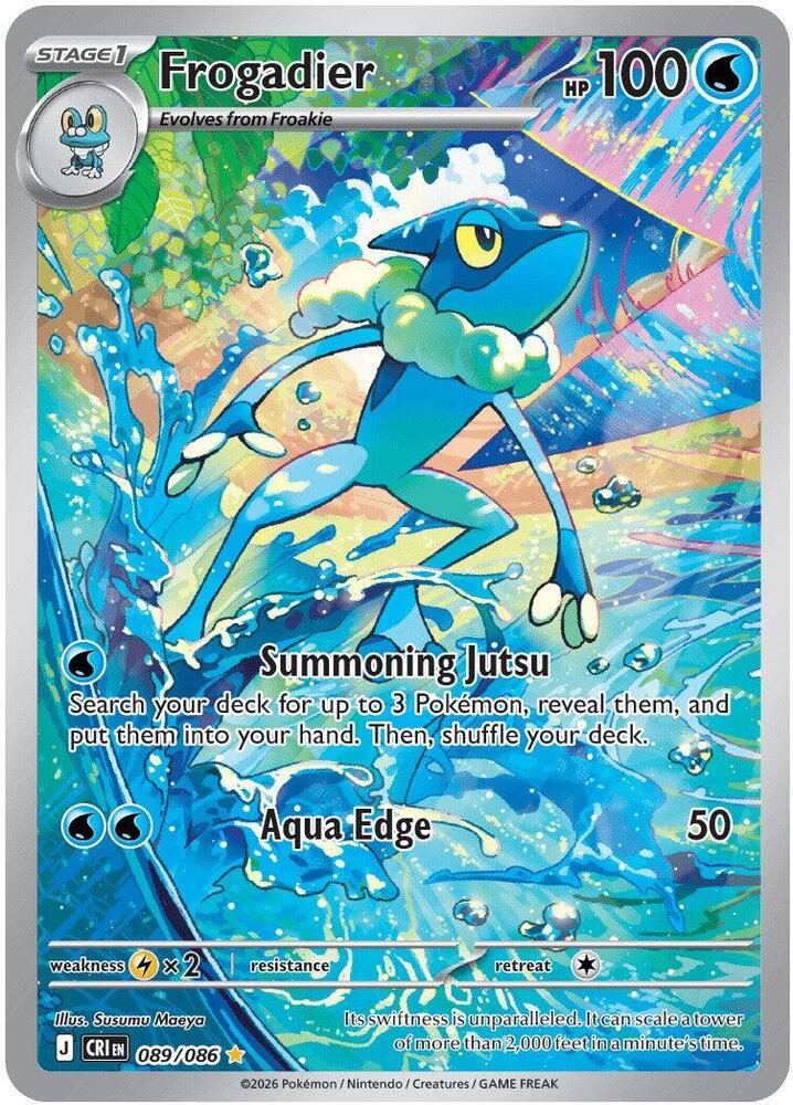 Frogadier 089/086 - ME: Chaos Rising