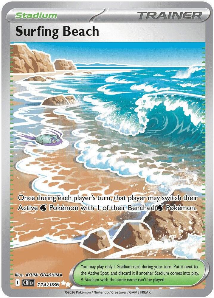Surfing Beach 114/086 - ME: Chaos Rising